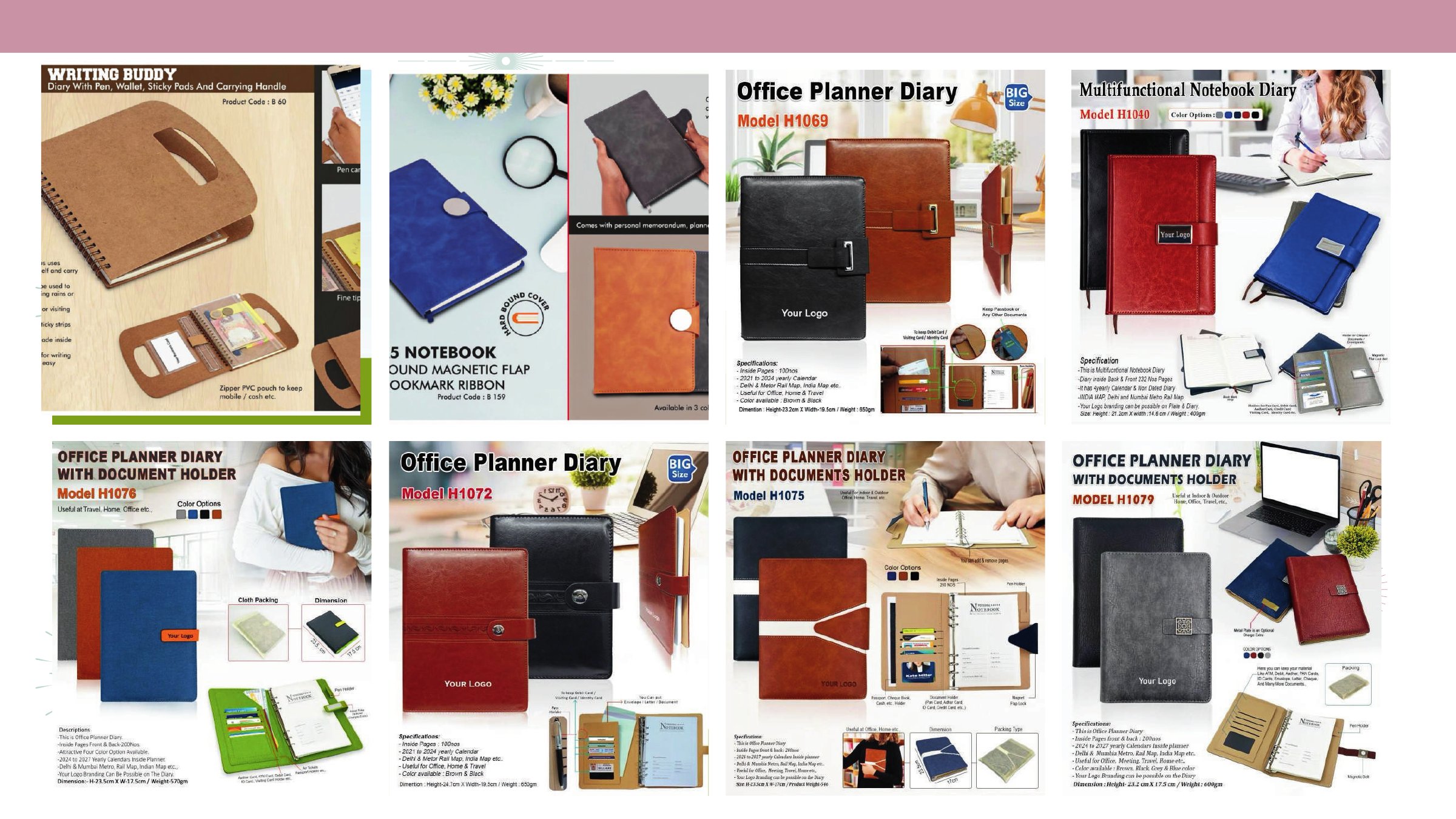 Multifunctional Notebooks